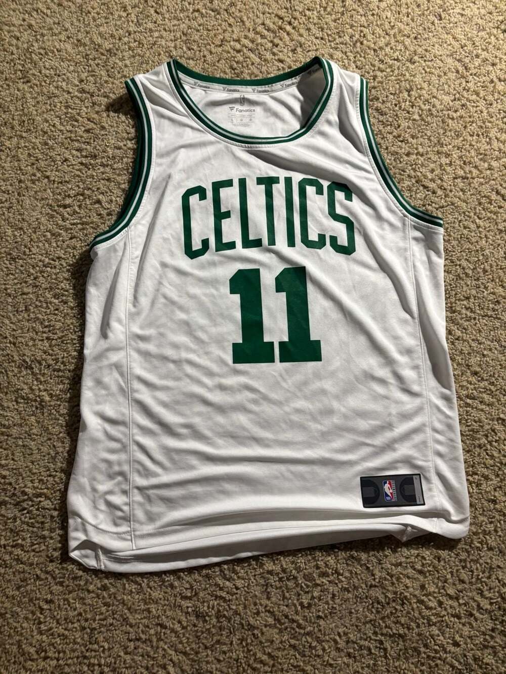 Fanatics Boston Celtics Jersey Size L White 11